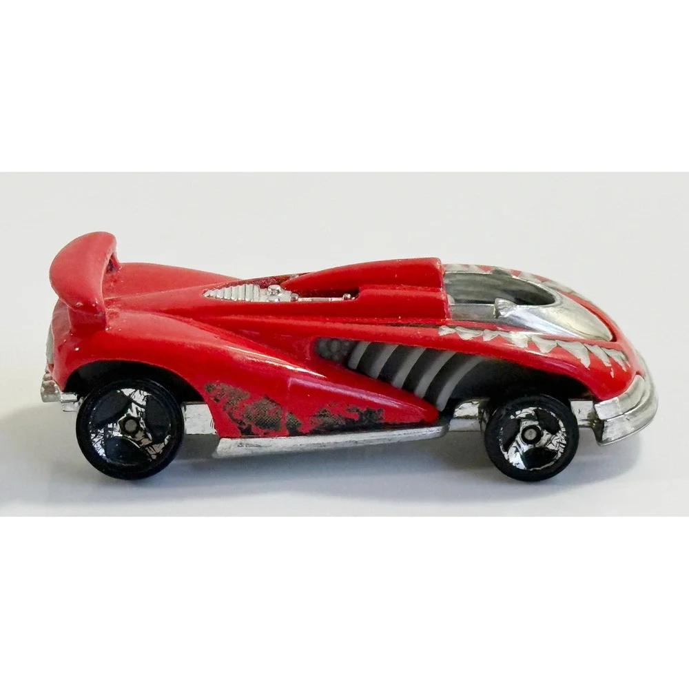 Hot Wheels Sharkruiser Kids 1:64‎ Red Vintage 1990 Die-Cast Fantasy Car